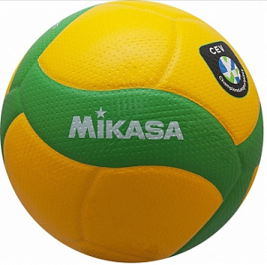 Волейбольный мяч MIKASA V200W-CEV р.5 зеленый-желтый